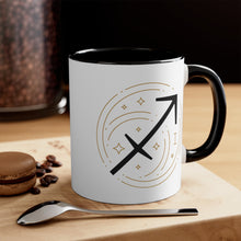 Load image into Gallery viewer, Sagittarius Accent Coffee Mug, 11oz Zodiac Astrology Sign