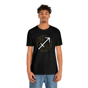 Sagittarius Unisex Jersey Short Sleeve Tee Zodiac, Astrology, Sign