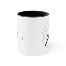 Load image into Gallery viewer, Sagittarius Accent Coffee Mug, 11oz Zodiac Astrology Sign