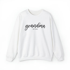 Grandma Est. 2023 Unisex Heavy Blend™ Crewneck Sweatshirt