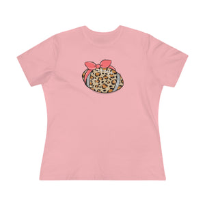 Leopard Football Women's Premium Tee