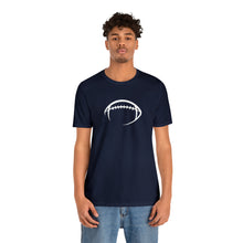 Load image into Gallery viewer, Simple Football Unisex Jersey Short Sleeve Tee