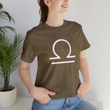 Load image into Gallery viewer, Libra Unisex Jersey Short Sleeve Tee, Zodiac, Astrology, Sign