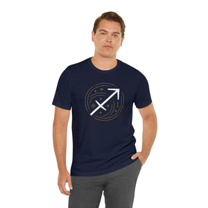 Sagittarius Unisex Jersey Short Sleeve Tee Zodiac, Astrology, Sign