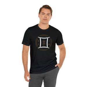 Gemini Unisex Jersey Short Sleeve Tee Zodiac, Astrology, Sign