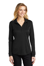 Load image into Gallery viewer, DCSO Port Authority ® Ladies Silk Touch™ Performance Long Sleeve Polo (L540LS)