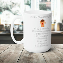 Load image into Gallery viewer, The Best Chocolate Mug Cake Ceramic Mug 15oz Coffee Mug