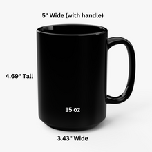 Load image into Gallery viewer, Oregon Black Coffee Mug, 15oz