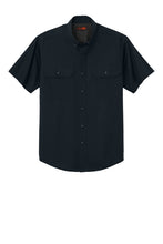Load image into Gallery viewer, UNF SZ CornerStone® Short Sleeve Select Ripstop Shirt Navy Blue (CSW 175)