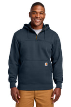 Load image into Gallery viewer, UNF SZ Carhartt® Rain Defender® Paxton Heavyweight Hooded Zip Mock Sweatshirt (CT100617)