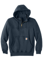 Load image into Gallery viewer, UNF SZ Carhartt® Rain Defender® Paxton Heavyweight Hooded Zip Mock Sweatshirt (CT100617)