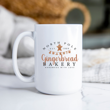 Load image into Gallery viewer, Gingerbread Bakery Ceramic Mug 15oz