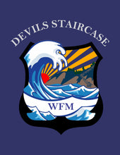Load image into Gallery viewer, Devils Staircase Navy Short Sleeve T-shirt (4980)