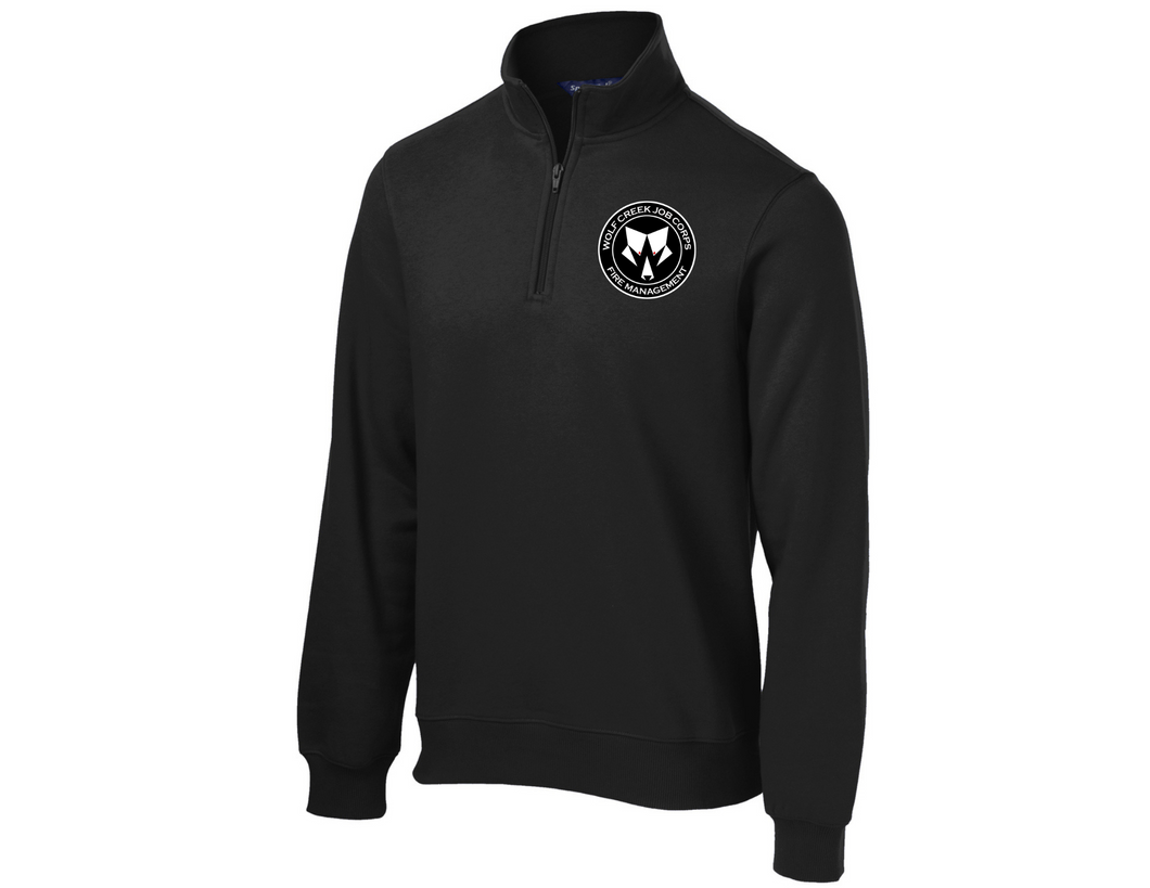 Wolf Creek Job Corps 1/4-zip Sweatshirt (ST253)