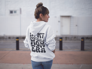 In My Football Mom Era Unisex Heavy Blend™ Hooded Sweatshirt